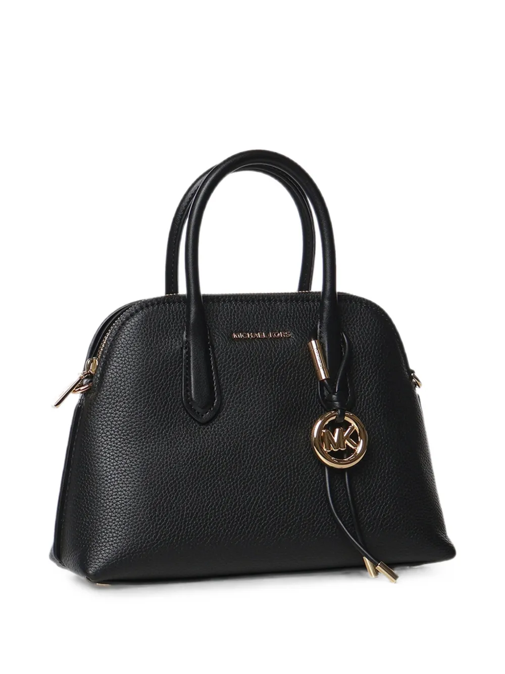 Michael Kors Medium Freddie leren shopper Zwart