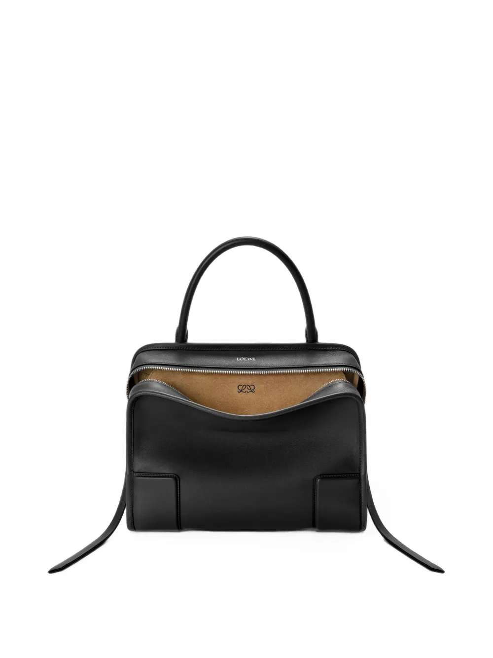 LOEWE Medium Amazona 180 leren shopper Zwart