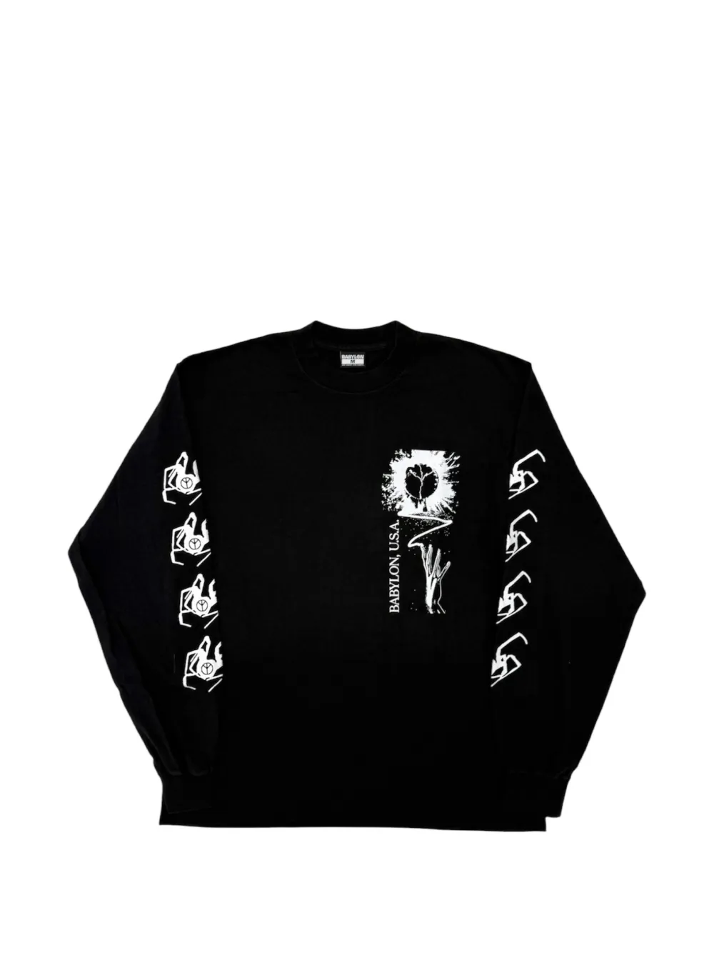 Babylon La Bb Sedition Long-sleeve T-shirt In Black