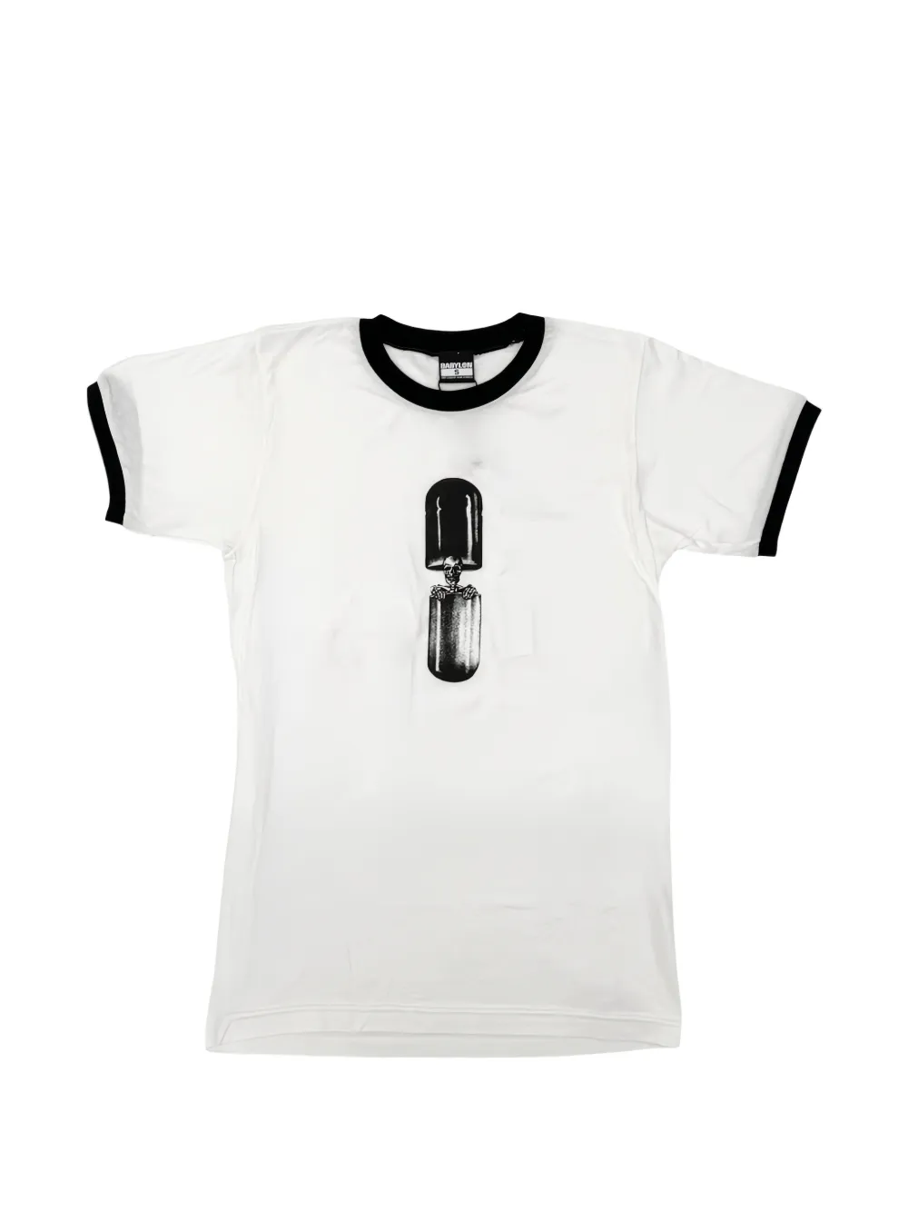Babylon La Bb Ringer T-shirt In White