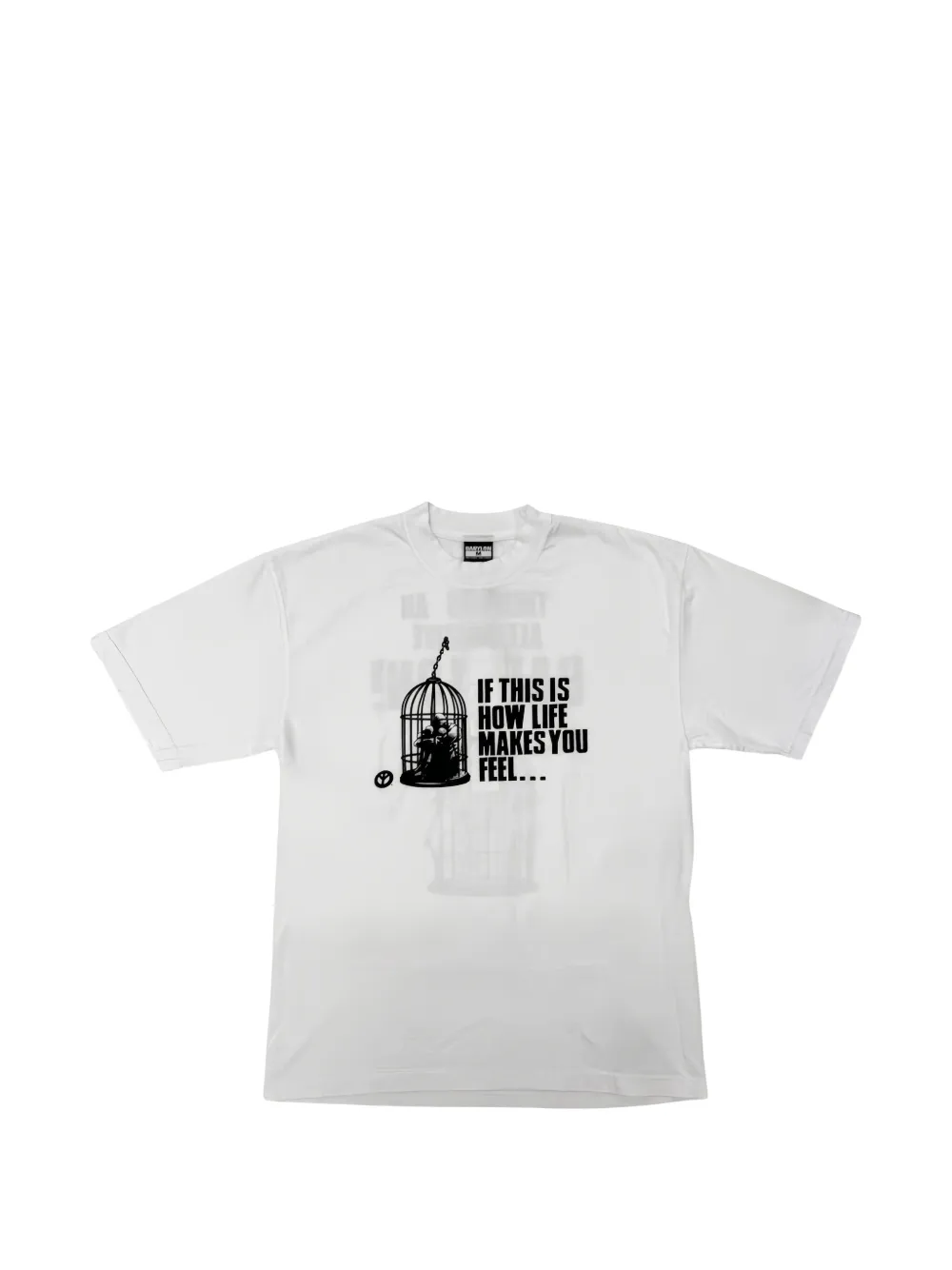 Babylon La Bb Caged T-shirt In White