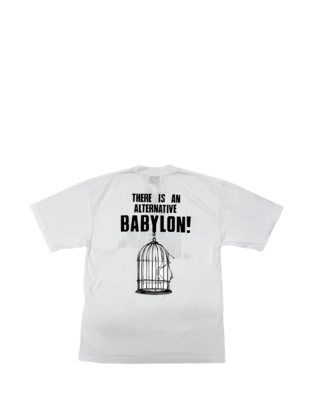 Babylon La Bb Caged T-shirt In White