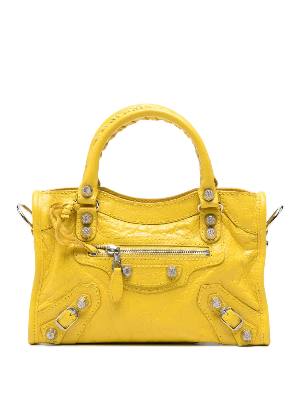 Balenciaga Pre-Owned Borsa a mano Le City mini anni 2000 - Giallo