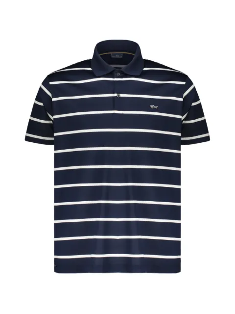 Paul & Shark striped short-sleeve polo shirt