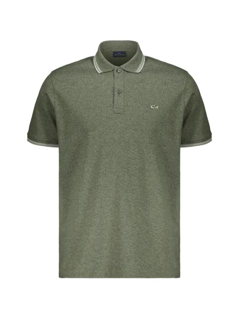 Paul & Shark short-sleeved cotton polo shirt