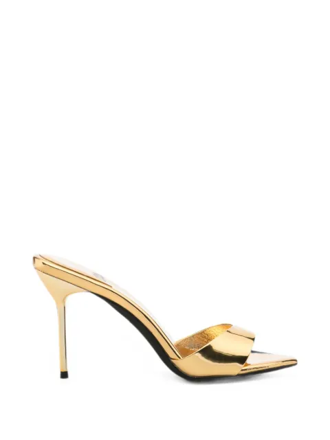 Jeffrey Campbell sandalias doradas