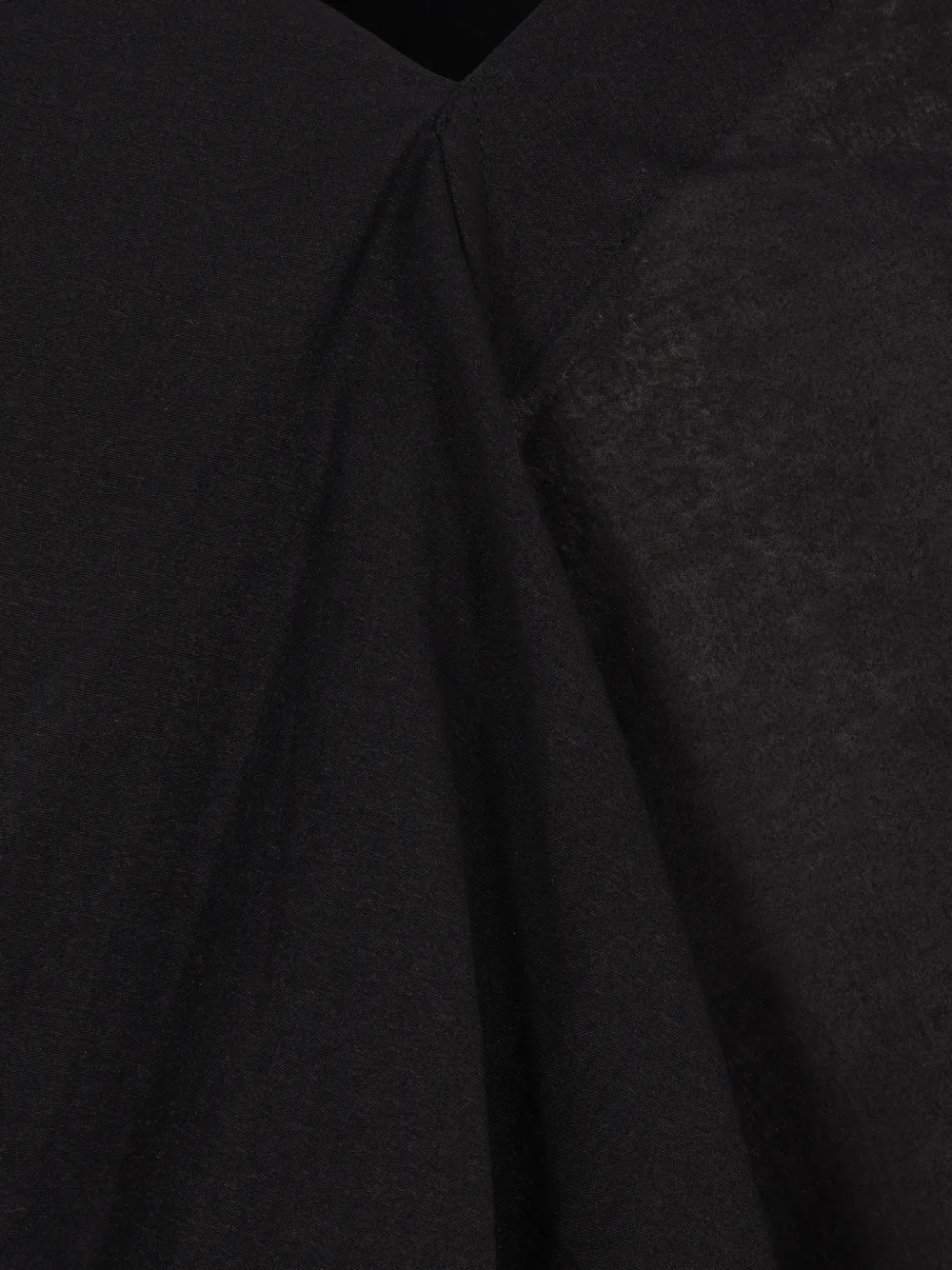 Issey Miyake All Squares asymmetrische top Zwart