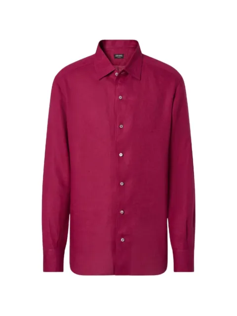 Zegna Oasi linen shirt
