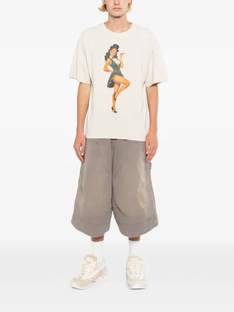 Melt graphic-printed T-shirt