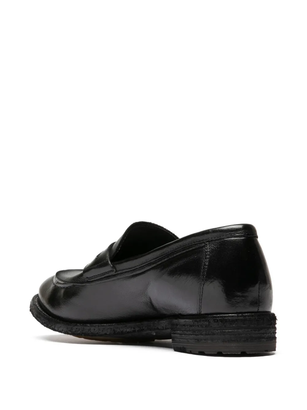 Officine Creative Lexikon 140 Loafers in Black, view 4