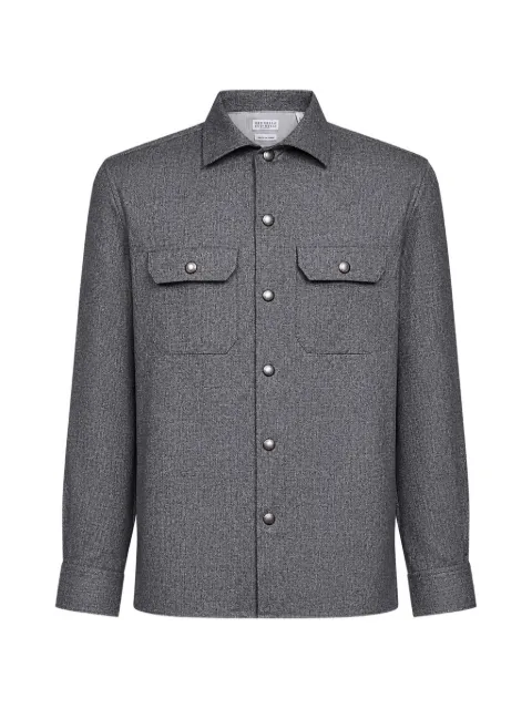 Brunello Cucinelli virgin wool shirt
