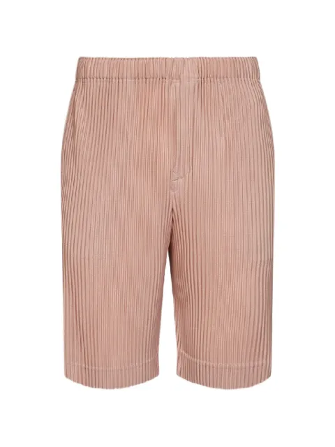 Homme Plissé Issey Miyake pantalones cortos con pinzas