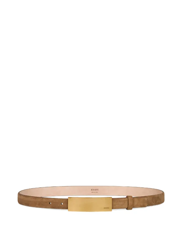 Khaite Berlin Belt in Brown