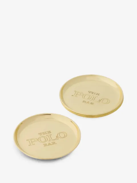 Ralph Lauren Home Polo Bar 雕刻杯垫套装(两件装)