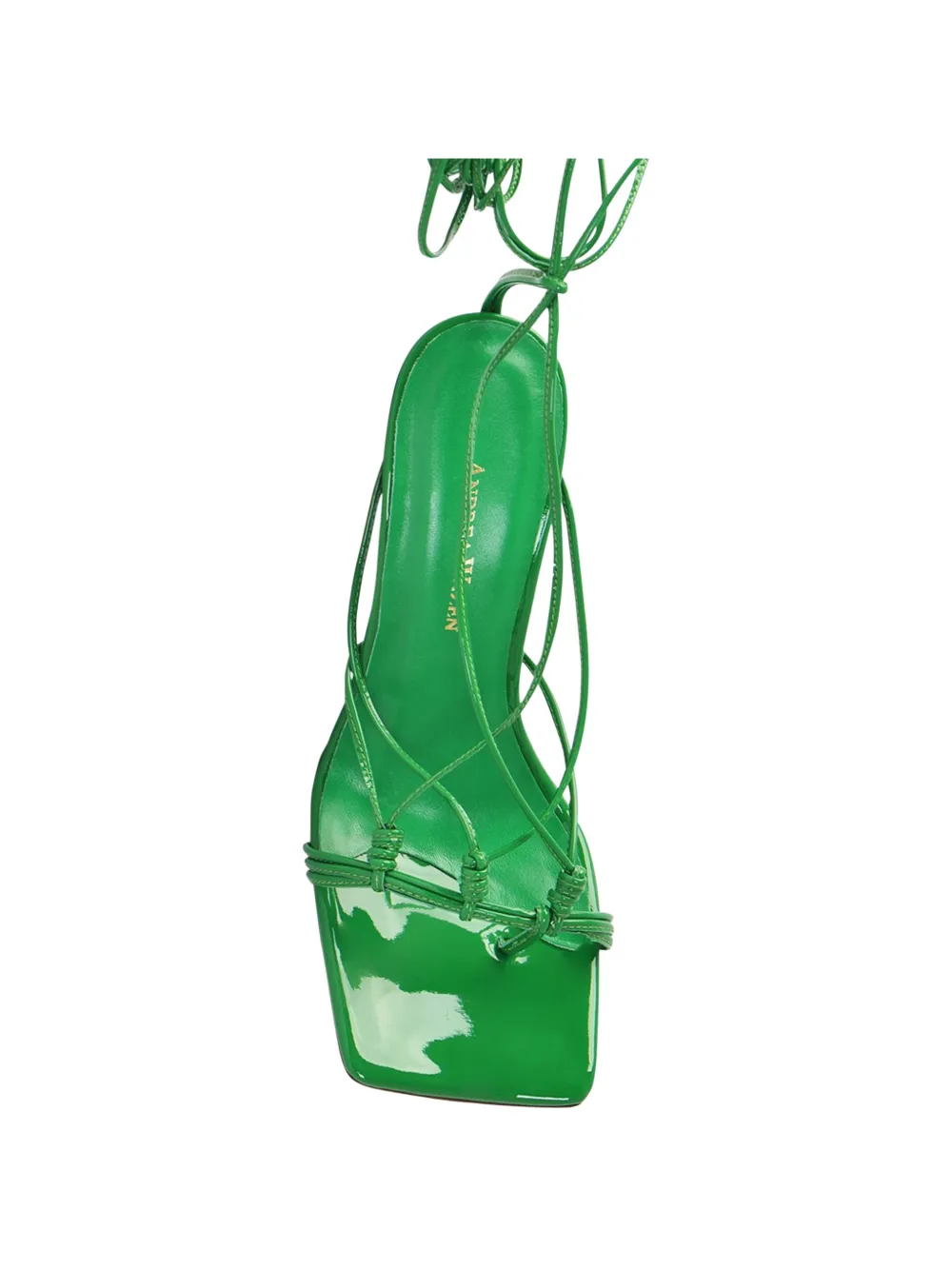 Andrea Wazen Mandaloun heeled sandals Groen