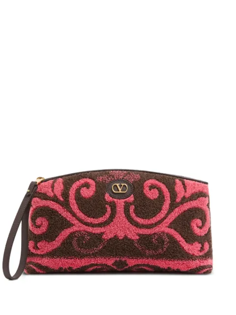 Valentino Garavani terry cloth clutch bag