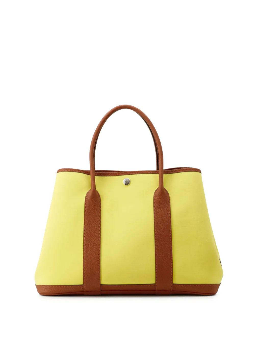 Hermès Pre-Owned 2022 Toile and Negonda Garden Party 36 tote bag - Marrone
