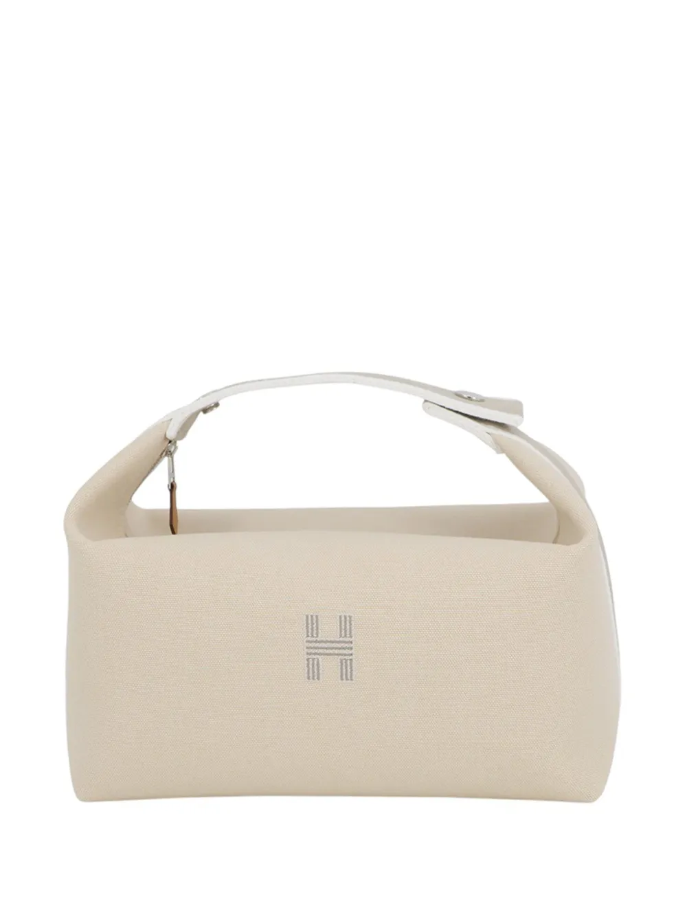 Hermès Pre-Owned 2010-2026 Large Toile Bride A Brac Case vanity bag - Marrone