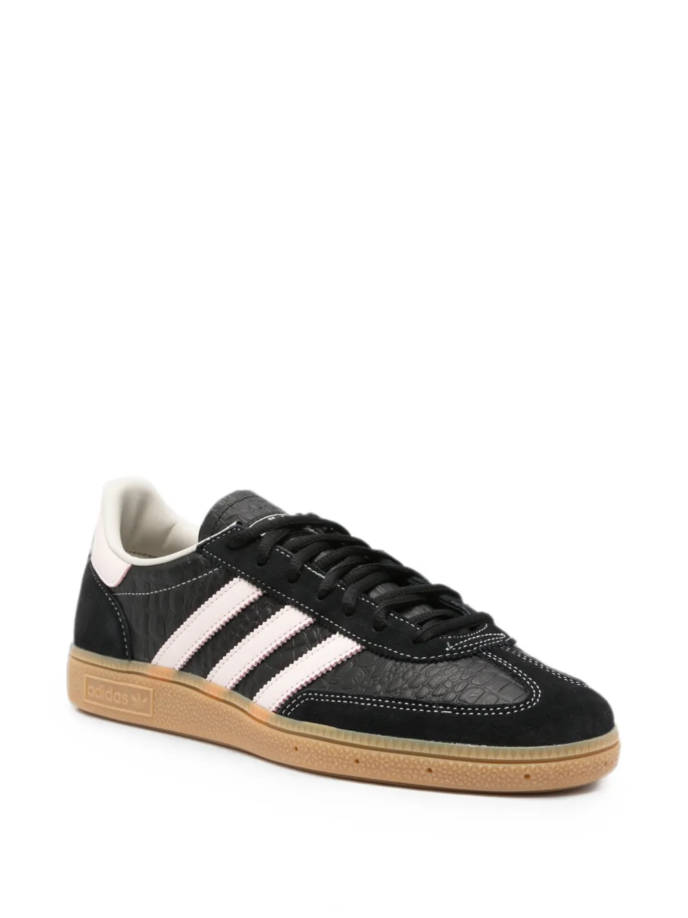 adidas Handball Spezial sneakers met krokodillen-reliëf Zwart