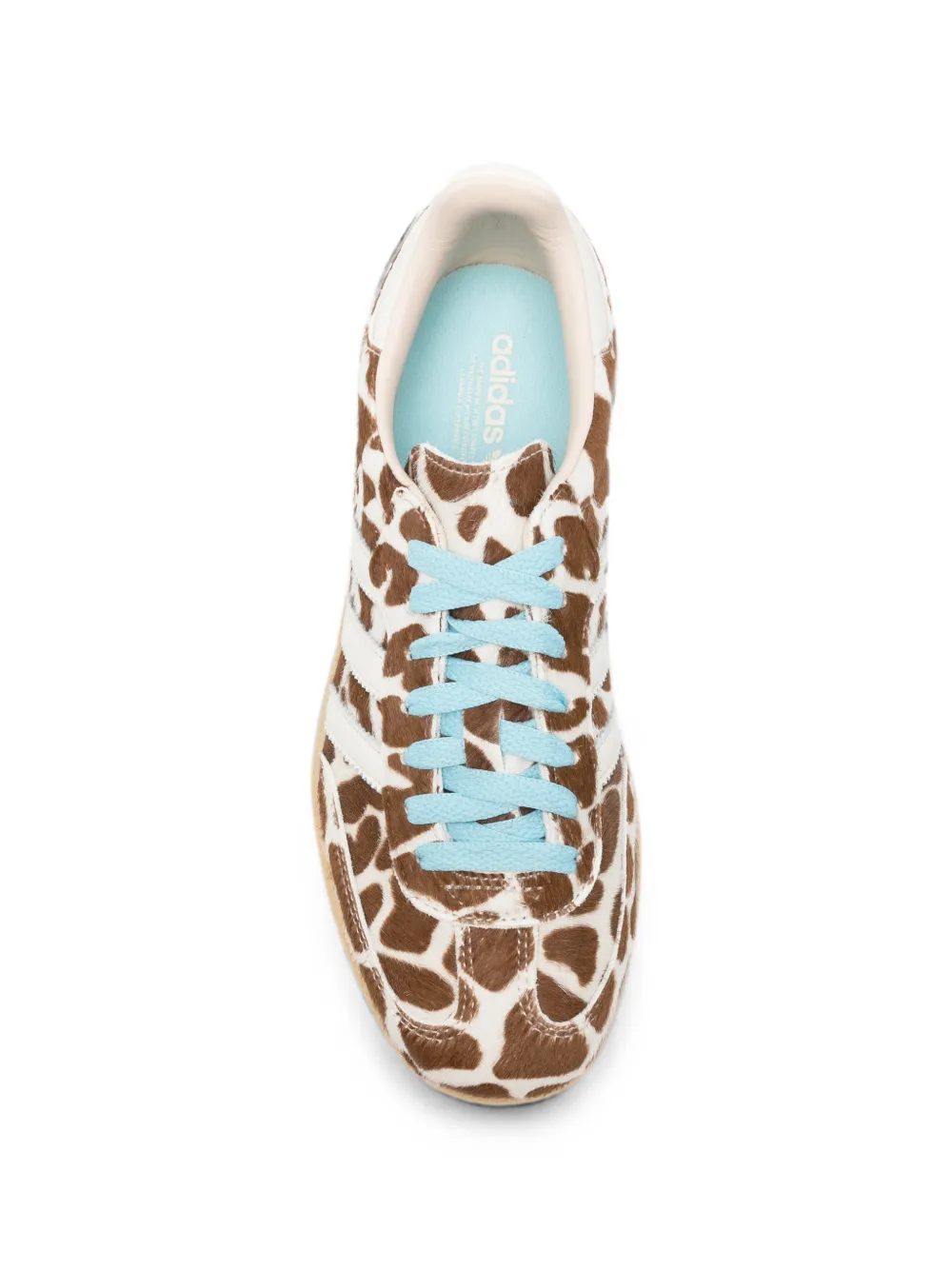 adidas Samba animal-print sneakers Beige