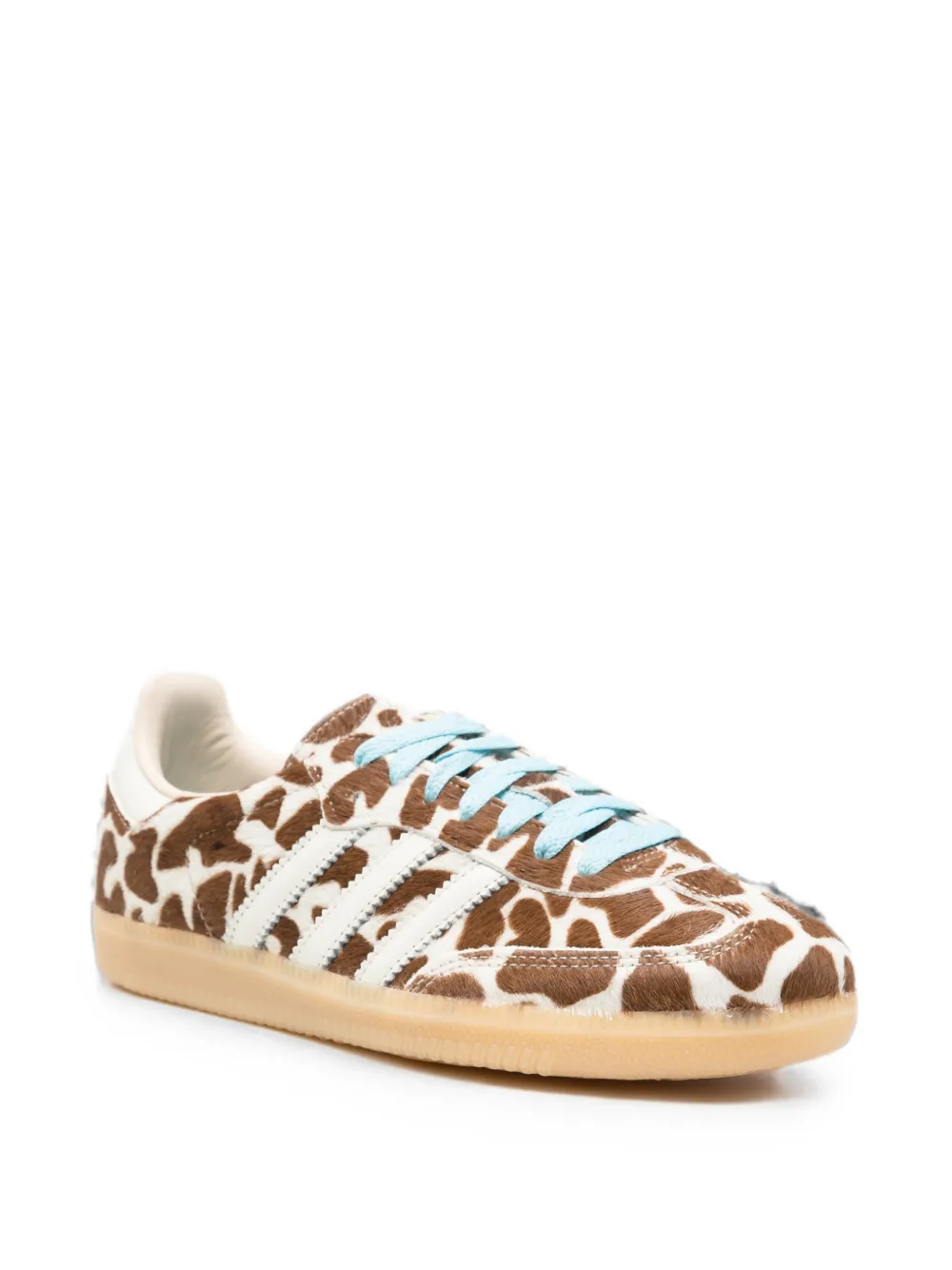 adidas Samba animal-print sneakers Beige