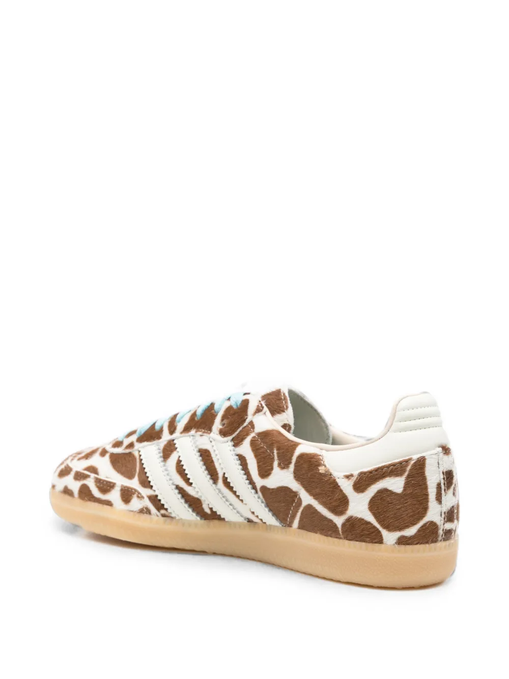 adidas Samba animal-print sneakers Beige
