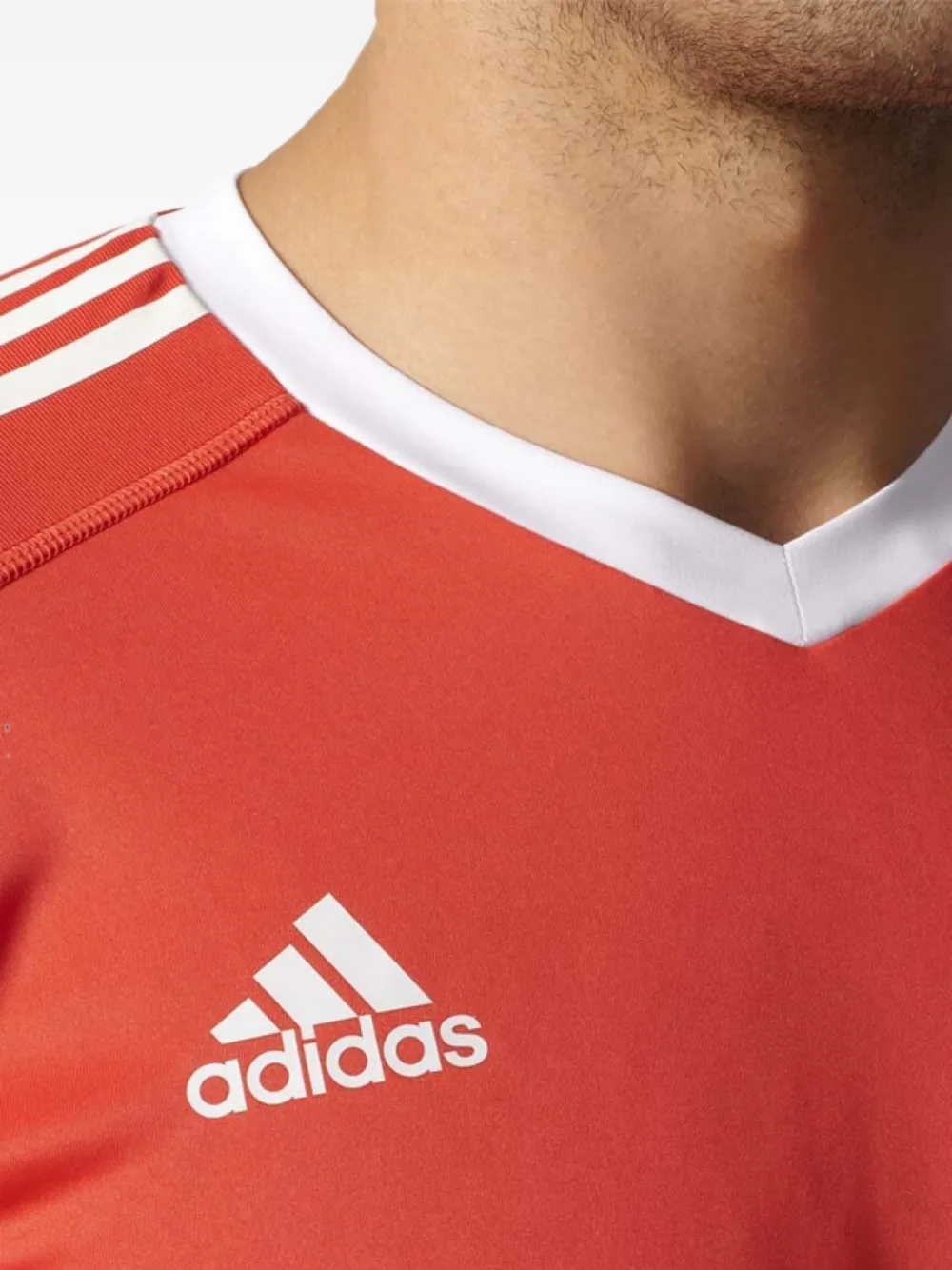 adidas Revigo 17 GK logo-print long-sleeve T-shirt Oranje