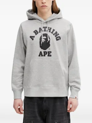 A BATHING APE® ジップアップ パーカー | グレー | FARFETCH JP