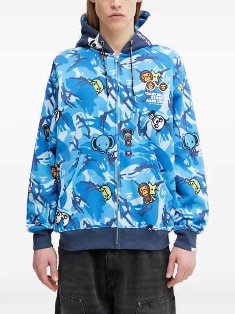 AAPE BY *A BATHING APE® Baby Milo camouflage hoodie