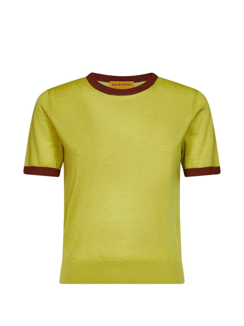 Guest In Residence Airy cashmere T-shirt - Verde