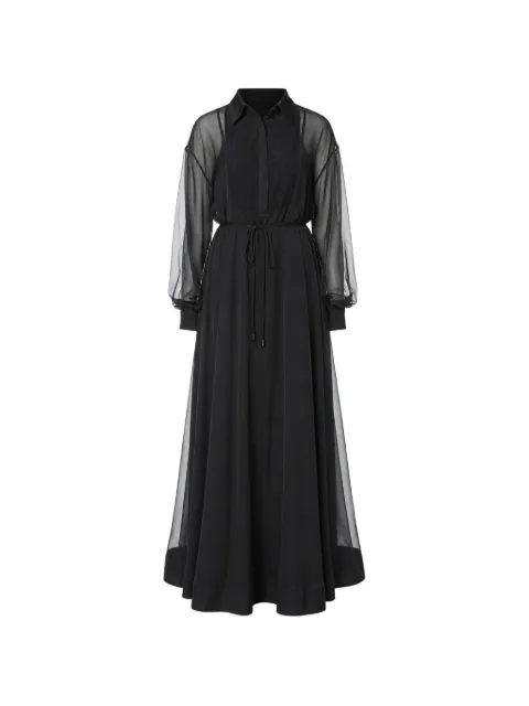 Ted Baker drawstring-waist maxi dress