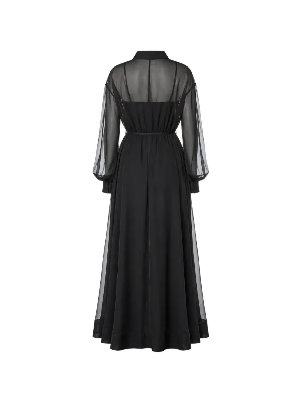 ted baker black satin dress Women "Ted Baker" black long sleeveless satin gown. Size 3. P.O