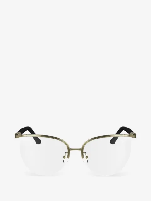 Ferragamo Eyewear semi-rimless glasses