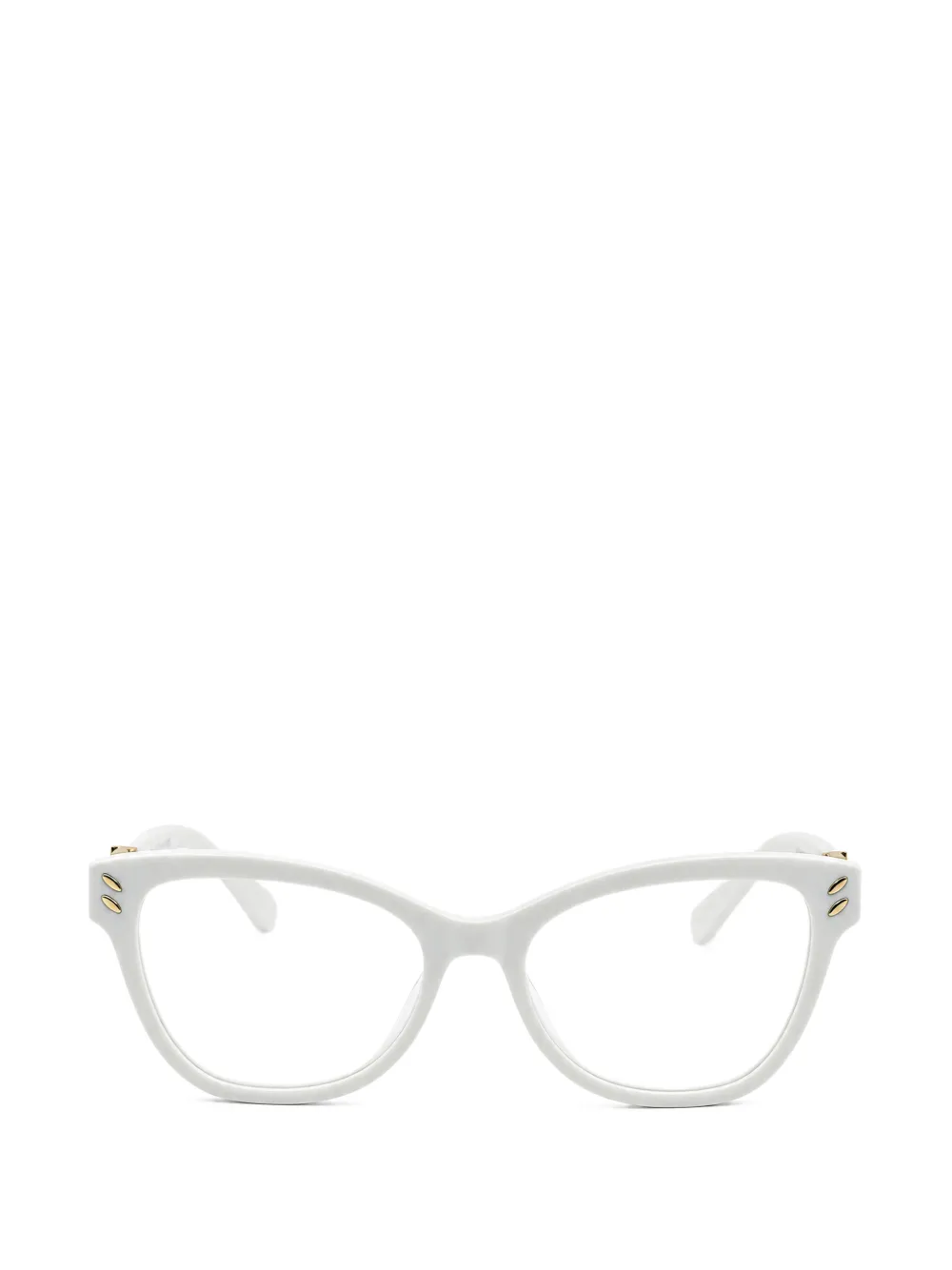 Stella McCartney Eyewear Falabella cat-eye glasses - Bianco