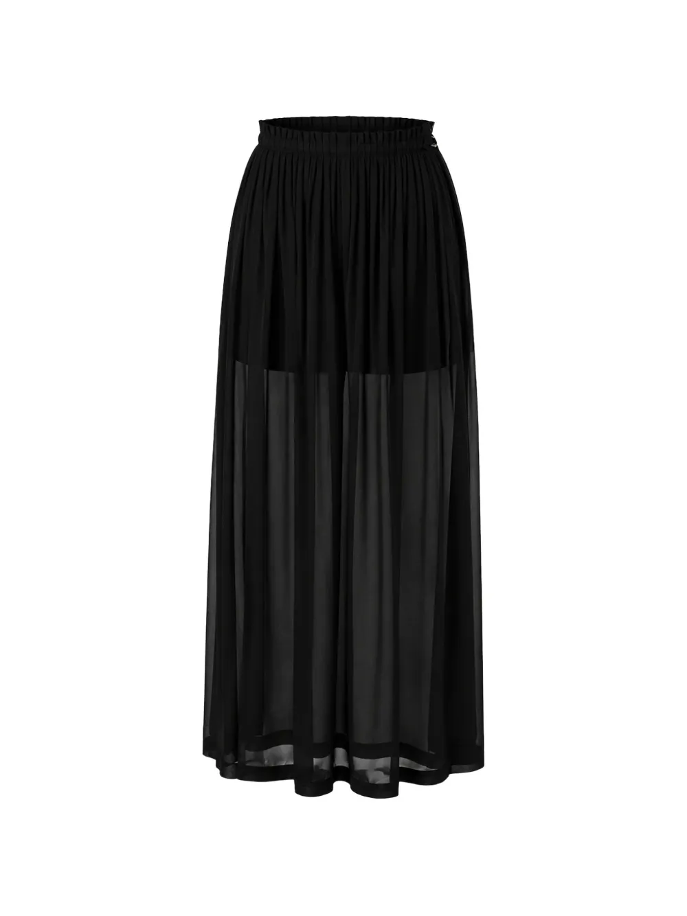 Eleh sheer palazzo pants - Nero