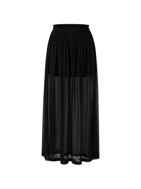 Eleh pantalones palazzo transparentes