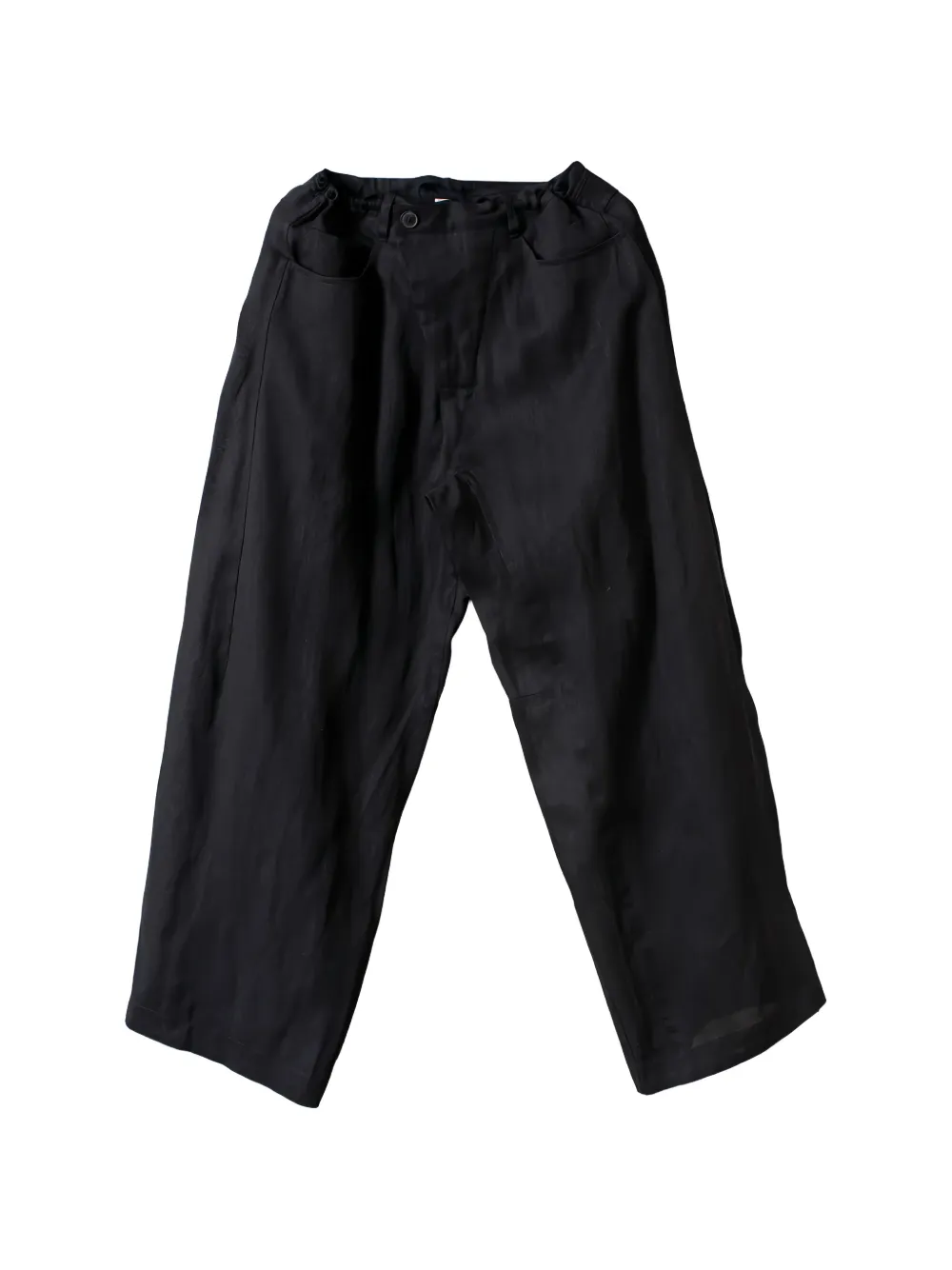 Jan Jan Van Essche sheer-twill wide-leg trousers - Nero