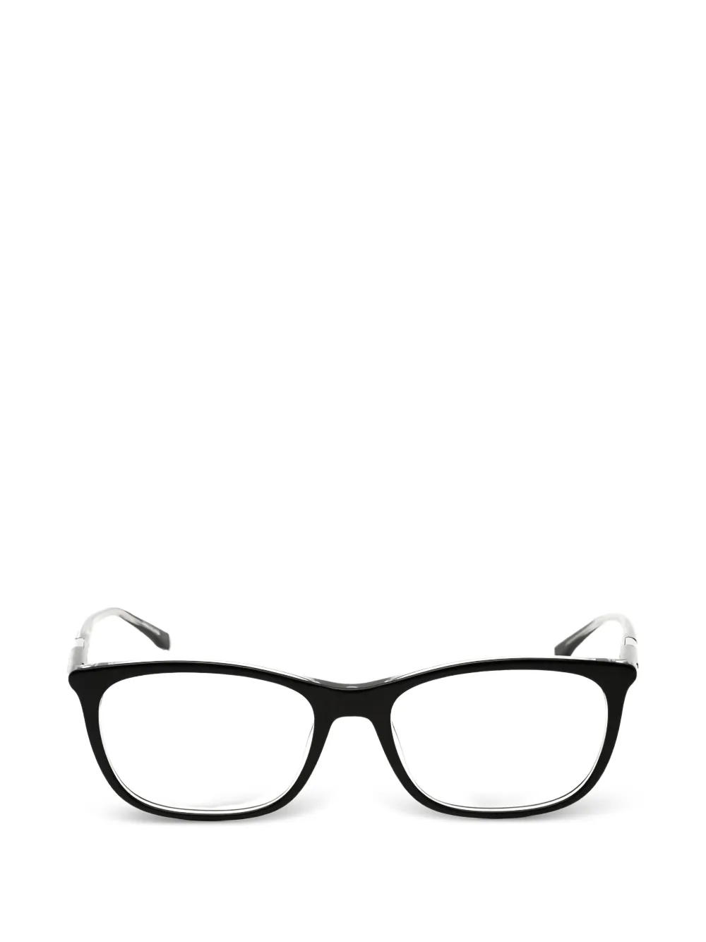 Lacoste rectangle-frame full-rim glasses - Nero