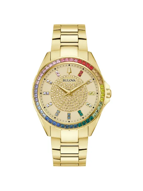 Bulova Phantom crystal-embellished 32mm watch