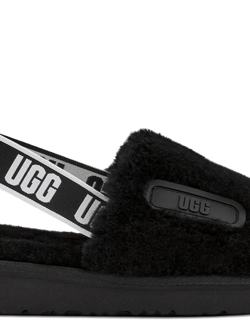 UGG Disco lammy slippers Zwart
