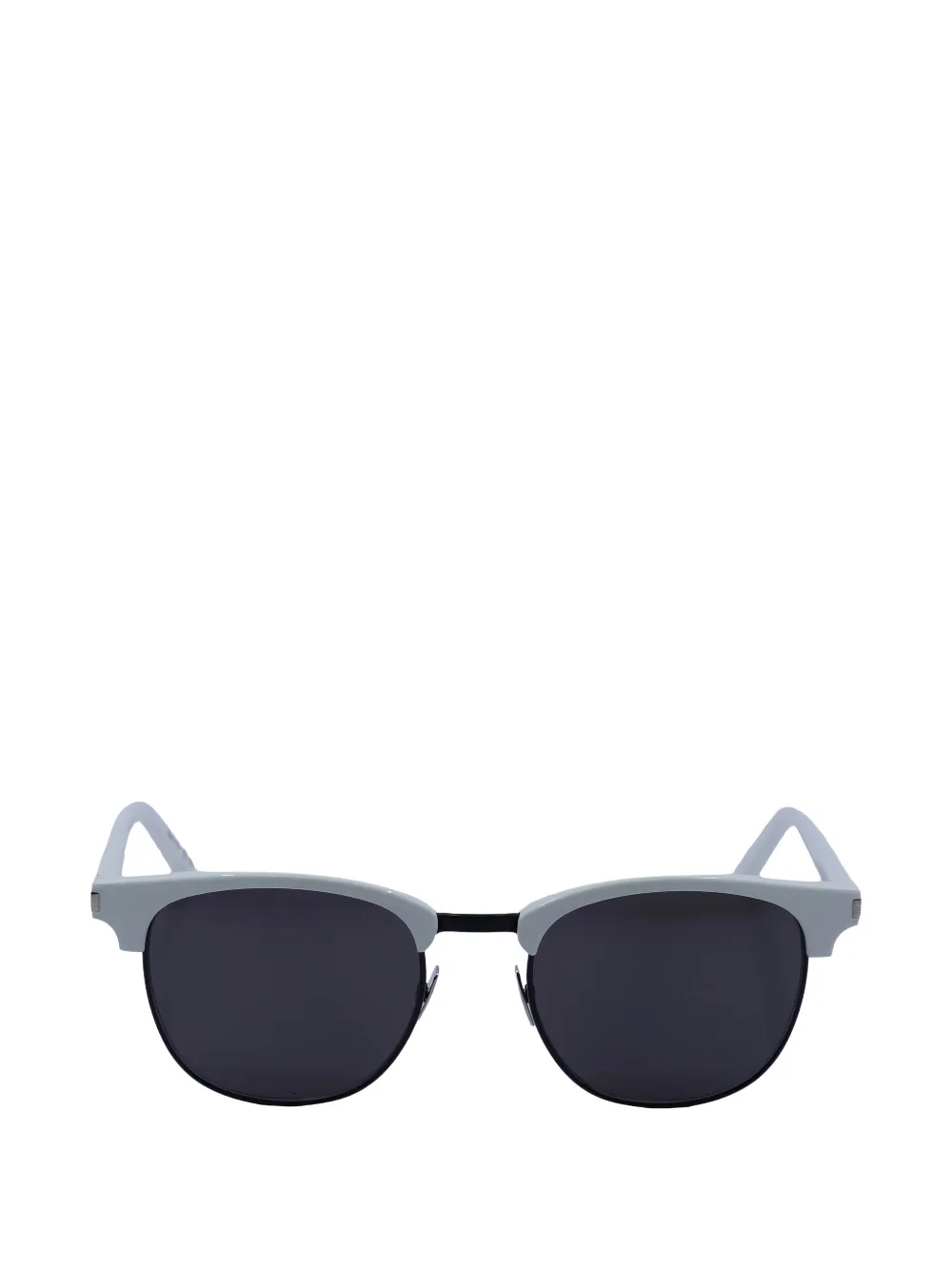 Saint Laurent Eyewear round-frame sunglasses - Weiß
