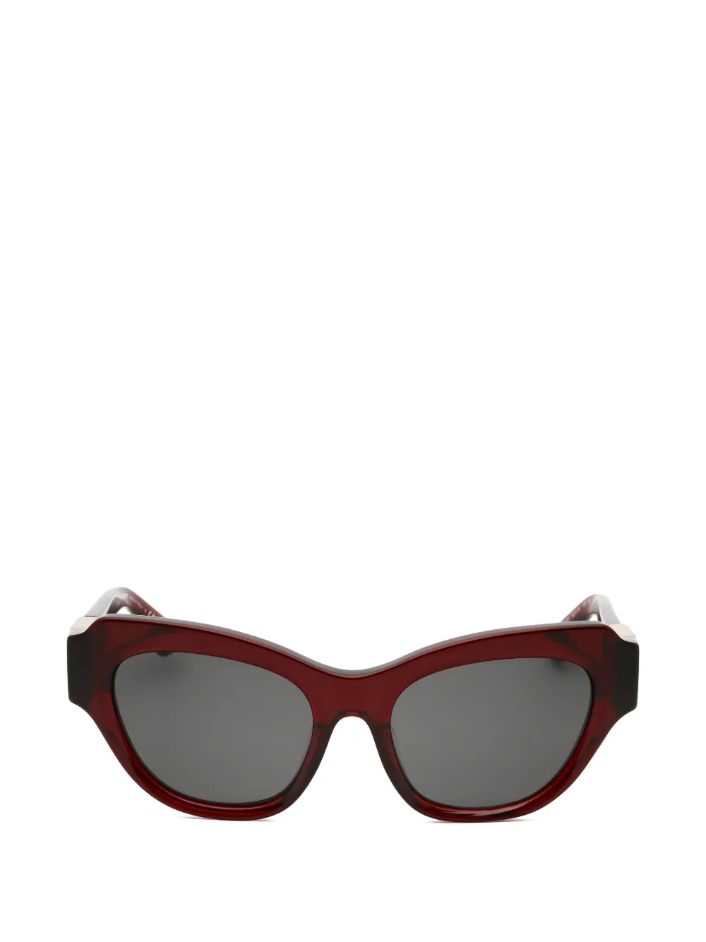 Burberry cat-eye-frame sunglasses - Rosso