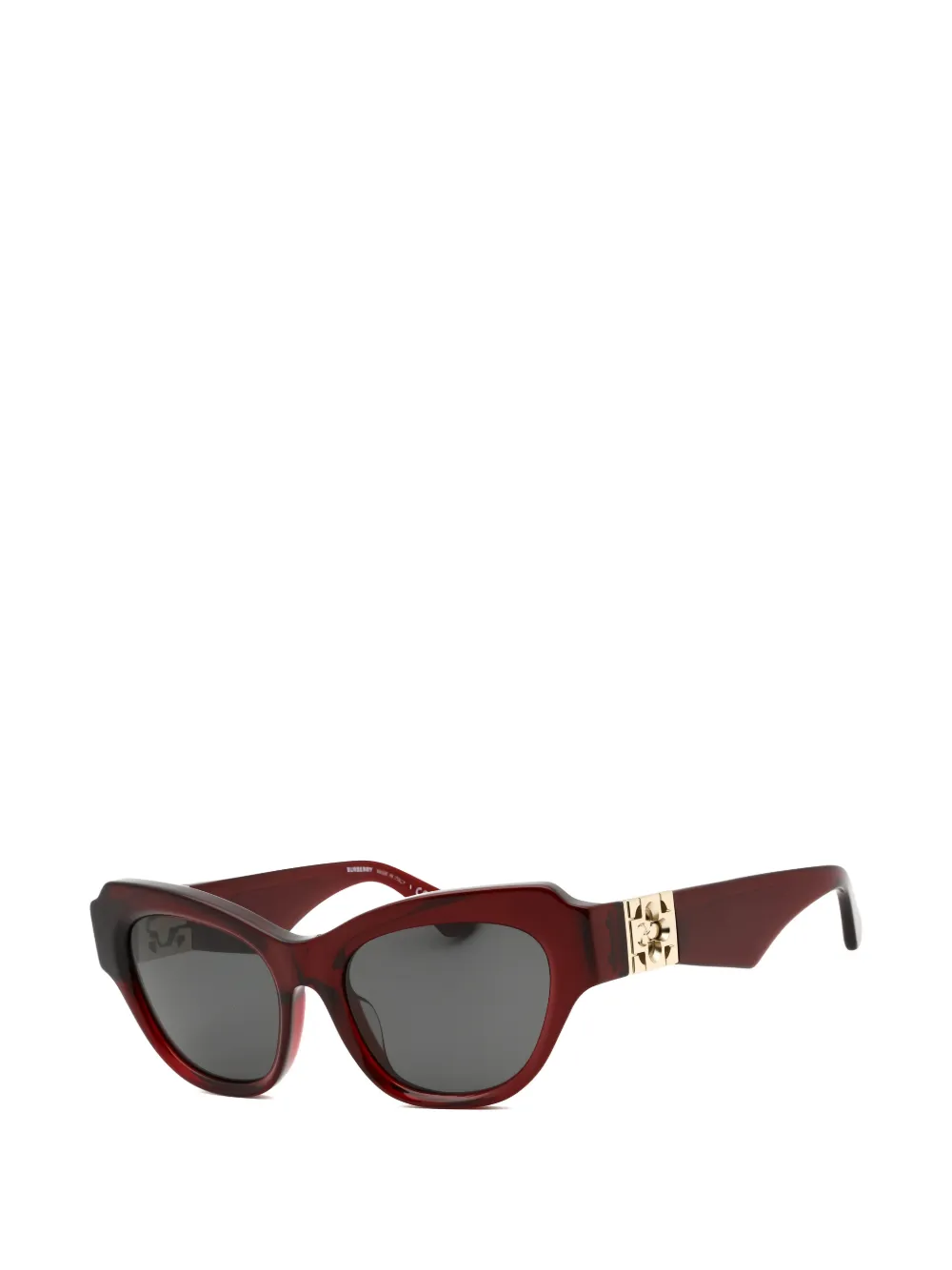 Burberry Eyewear Zonnebril met cat-eye montuur Rood