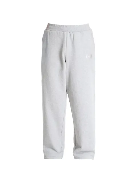 dime logo-embroidered track pants