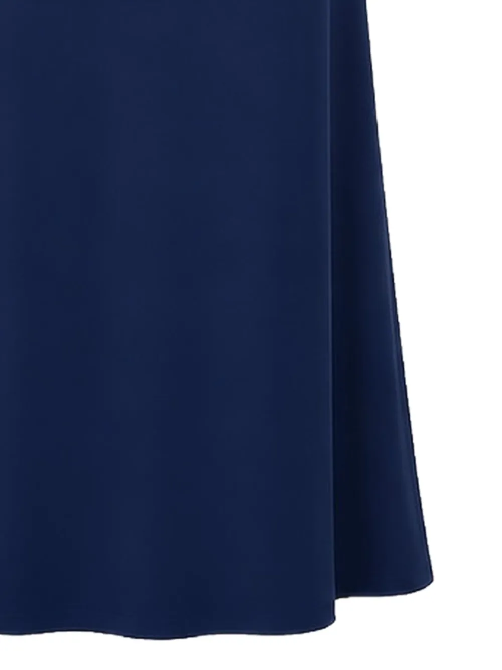  Frank Lyman Vestido Largo Estilo Capa - Azul 
