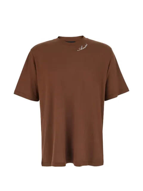 AMIRI logo-embroidered T-shirt