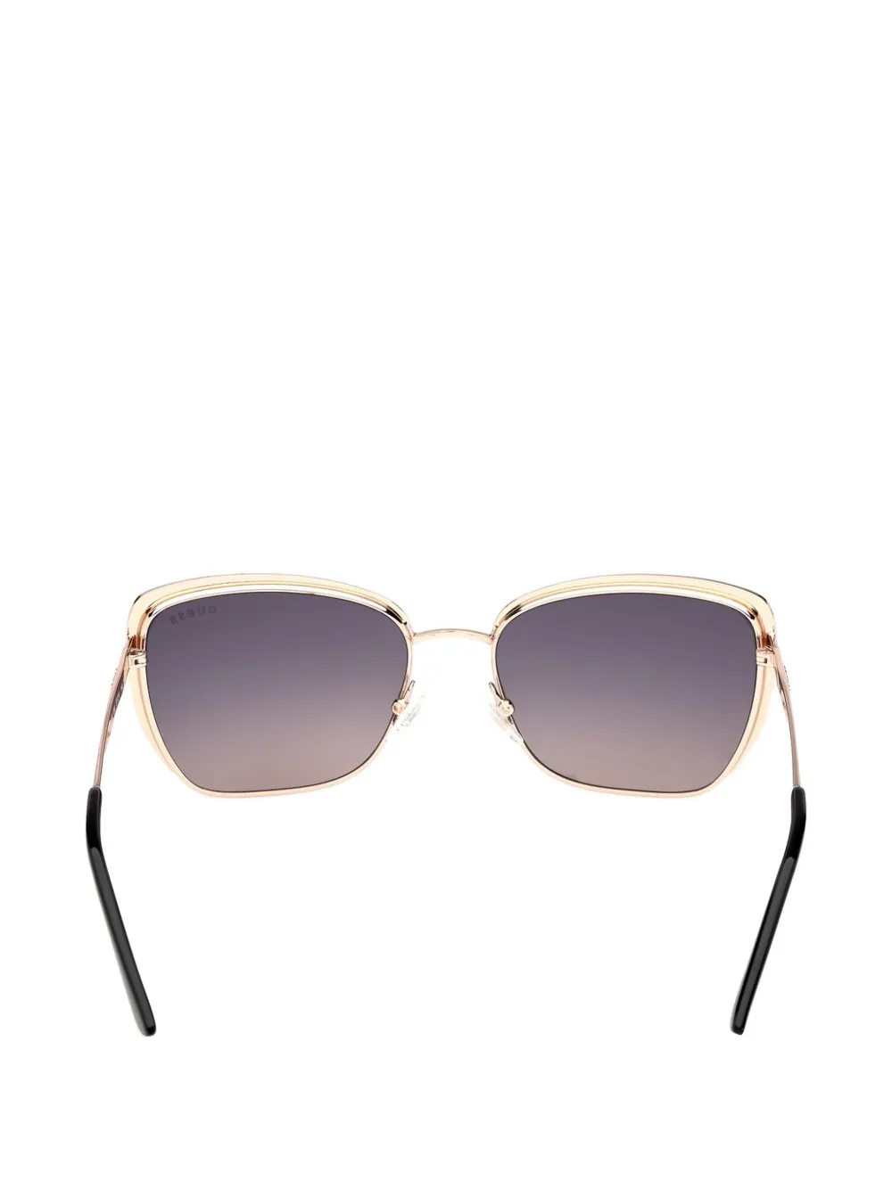 GUESS EYEWEAR Zonnebril met cat-eye montuur Goud