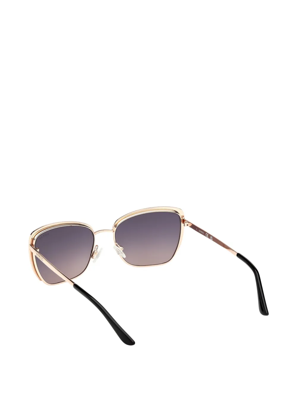 GUESS EYEWEAR Zonnebril met cat-eye montuur Goud