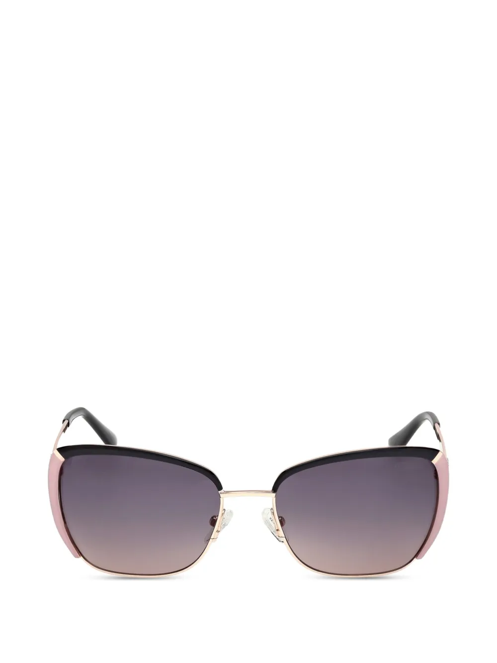 GUESS EYEWEAR cat-eye-frame sunglasses - Gold