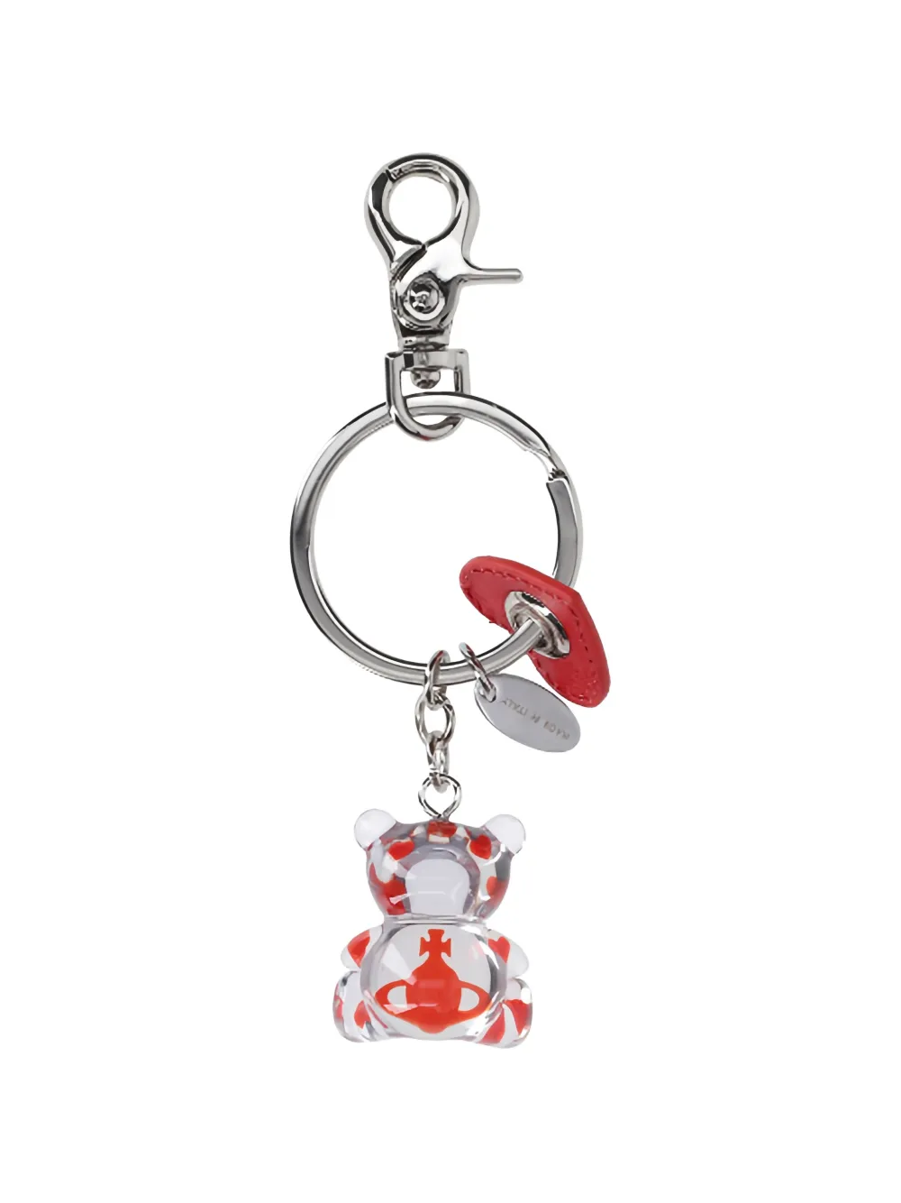 Vivienne Westwood Sleutelhanger met hartdetail Zilver